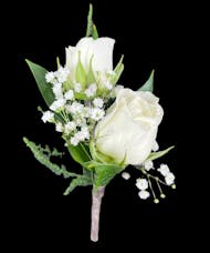Double Sweetheart Boutonniere