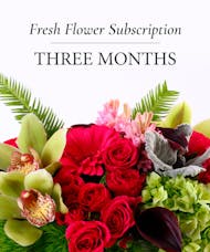 Three Months of Flowers