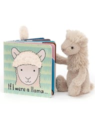 Plush Llama and Board Book